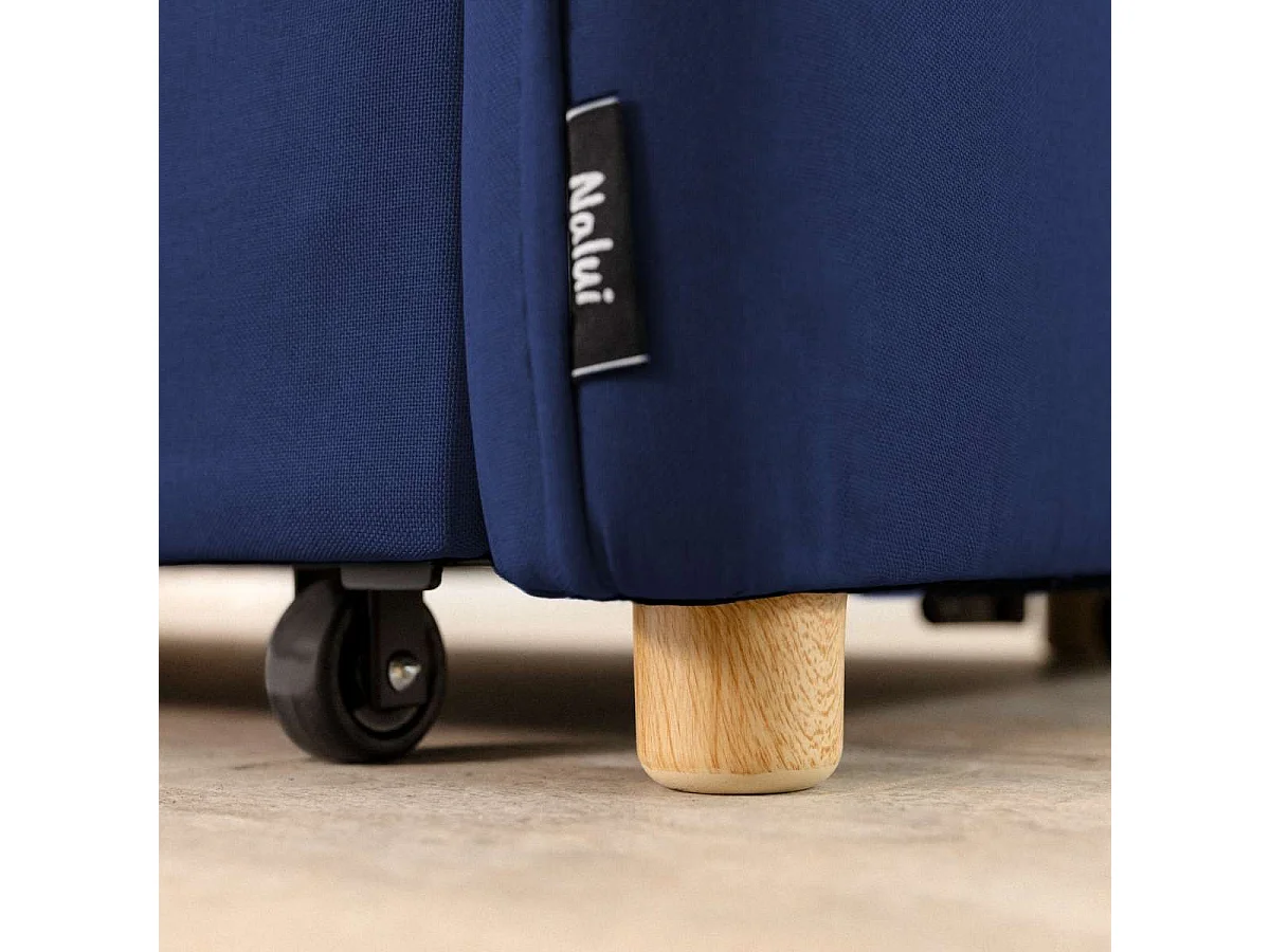 Sofá Cama  Nest 3 Azul Marino - Nalui