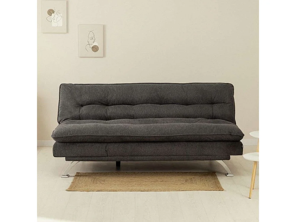 Sofá Cama  Cloud Dots Gris Antracita - Nalui