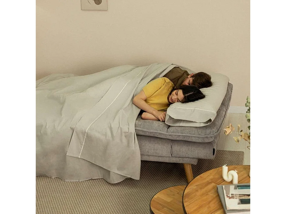 Sofá Cama  Cloud Lines Gris - Nalui