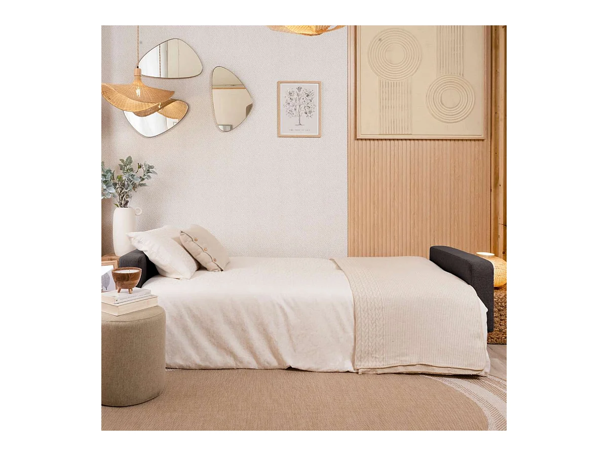 Sofá Cama  Reine Gris Marengo - Nalui