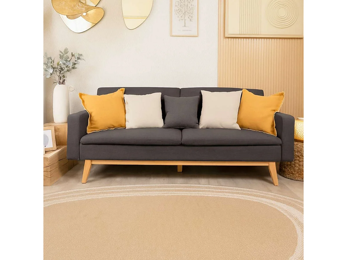 Sofá Cama  Reine Gris Marengo - Nalui