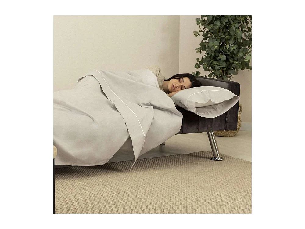 Sofá Cama  One Lines Gris Antracita - Nalui