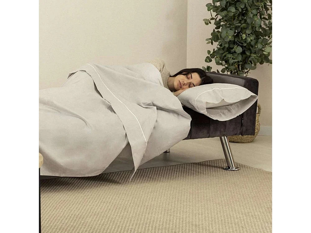 Sofá Cama  One Lines Gris Antracita - Nalui