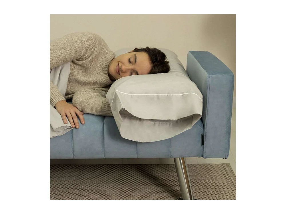 Sofá Cama  One Lines Azul - Nalui