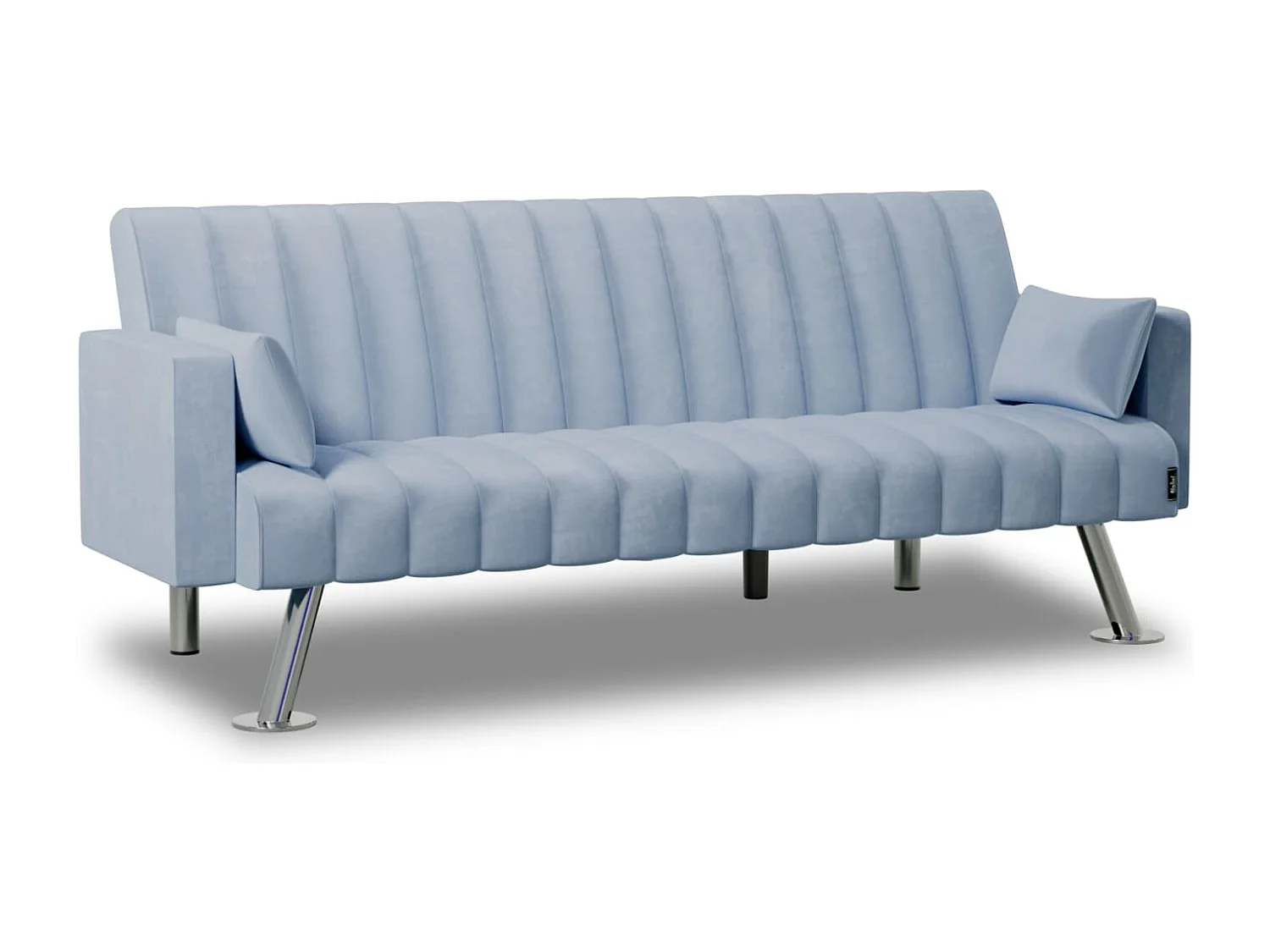 Sofá Cama  One Lines Azul - Nalui