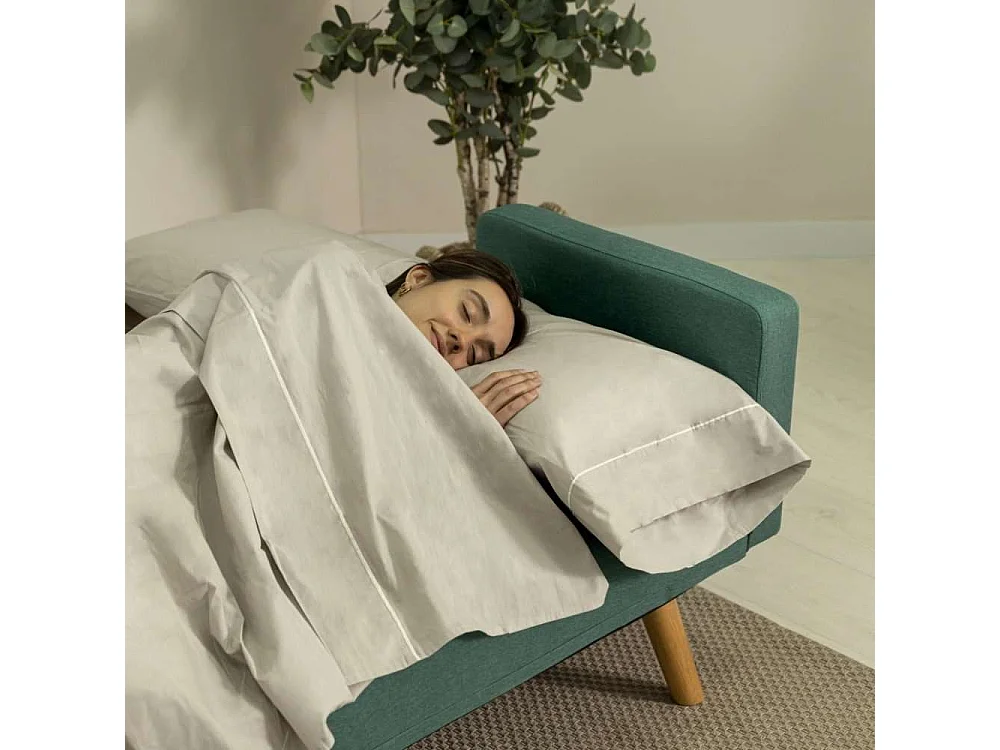 Sofá Cama  One Dots Verde - Nalui