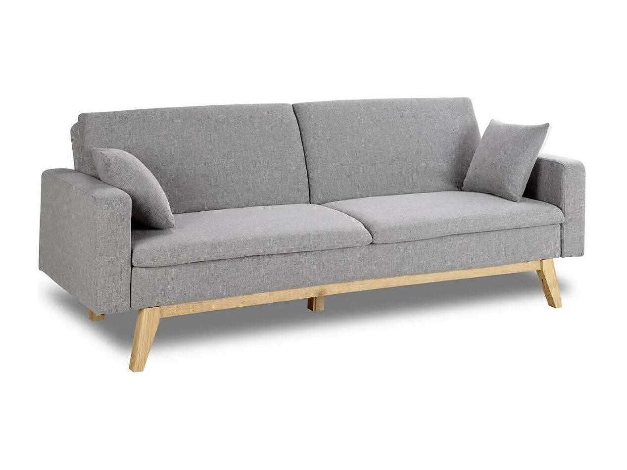 Sofá Cama  Reine Gris Claro - Nalui