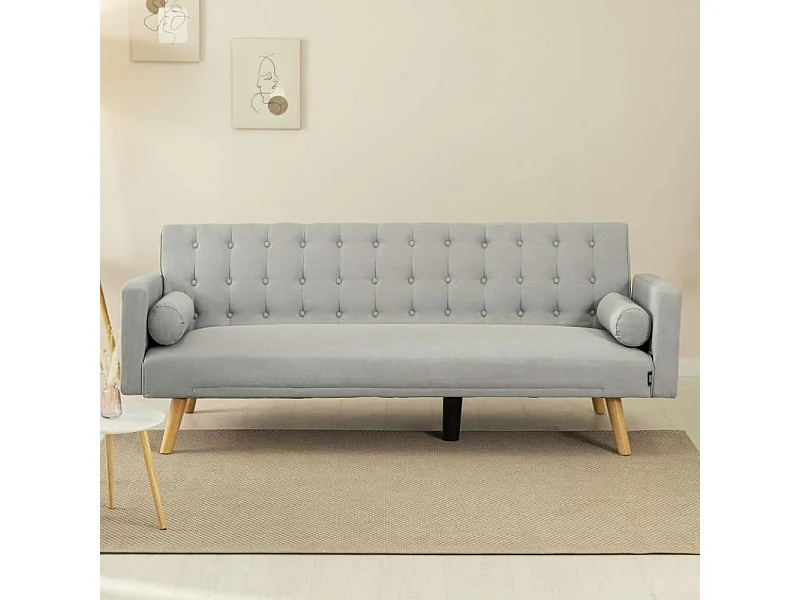 Sofá Cama  One Dots Gris - Nalui