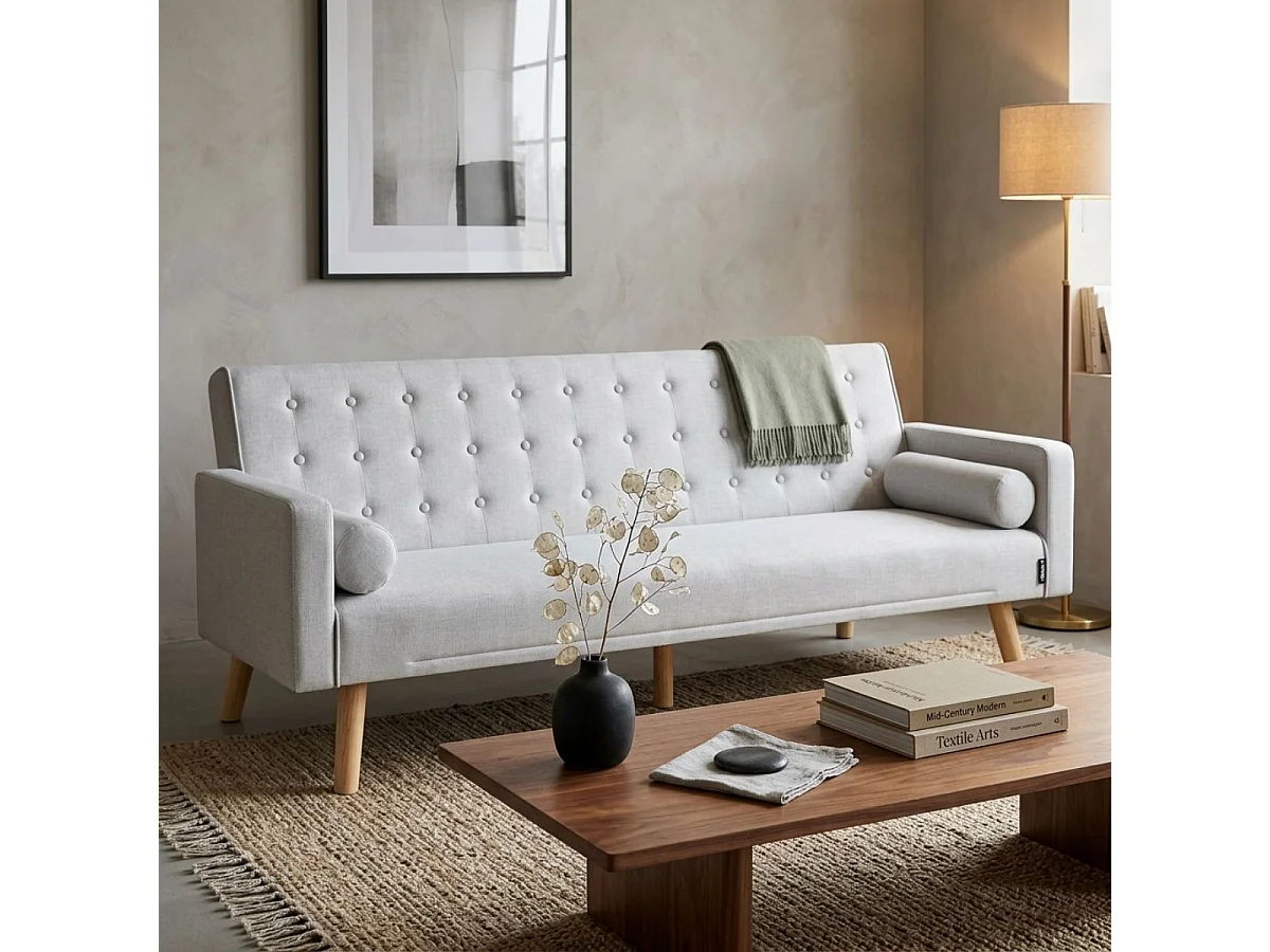 Sofá Cama  One Dots Gris - Nalui