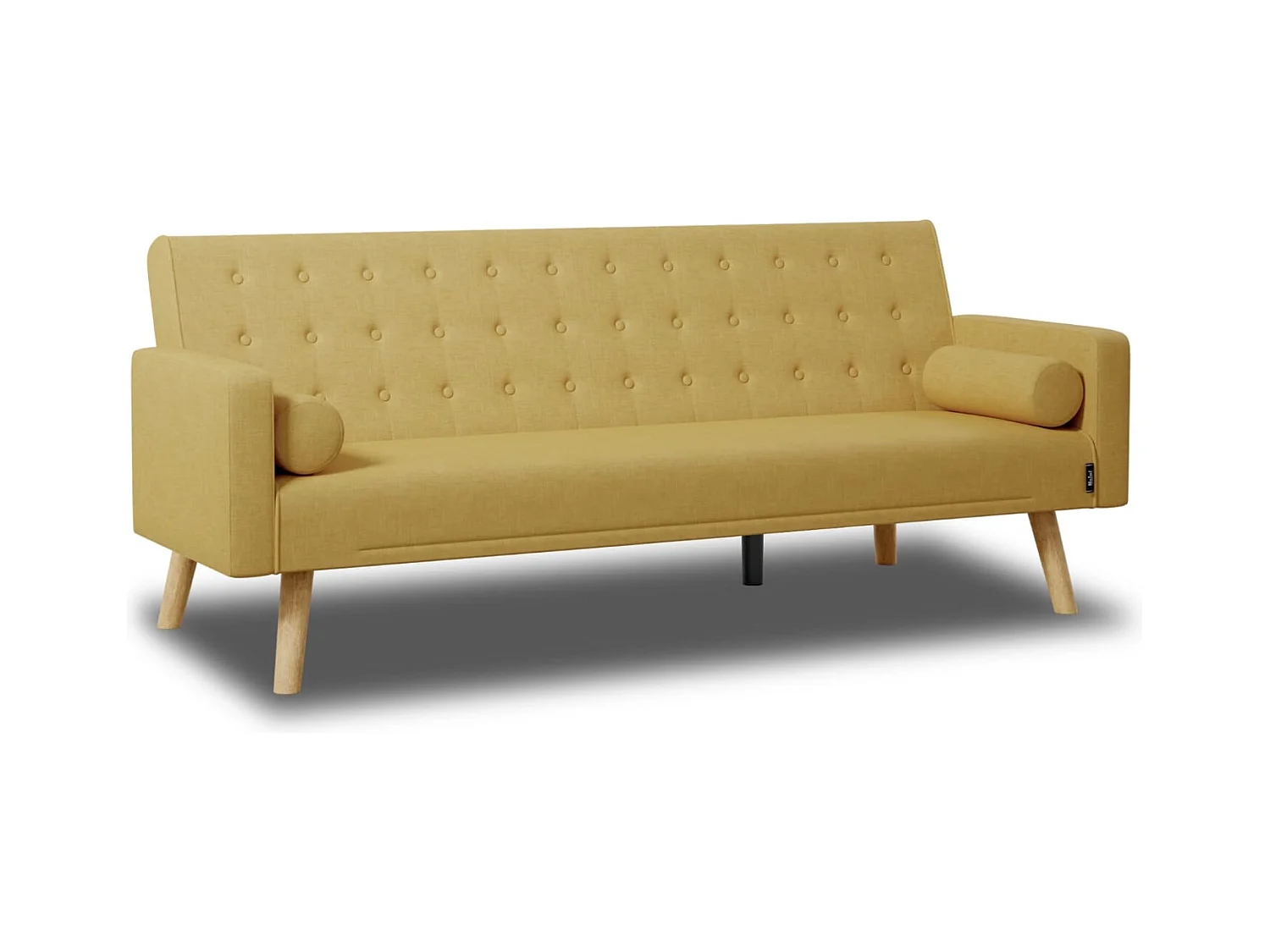 Sofá Cama  One Dots Amarillo - Nalui