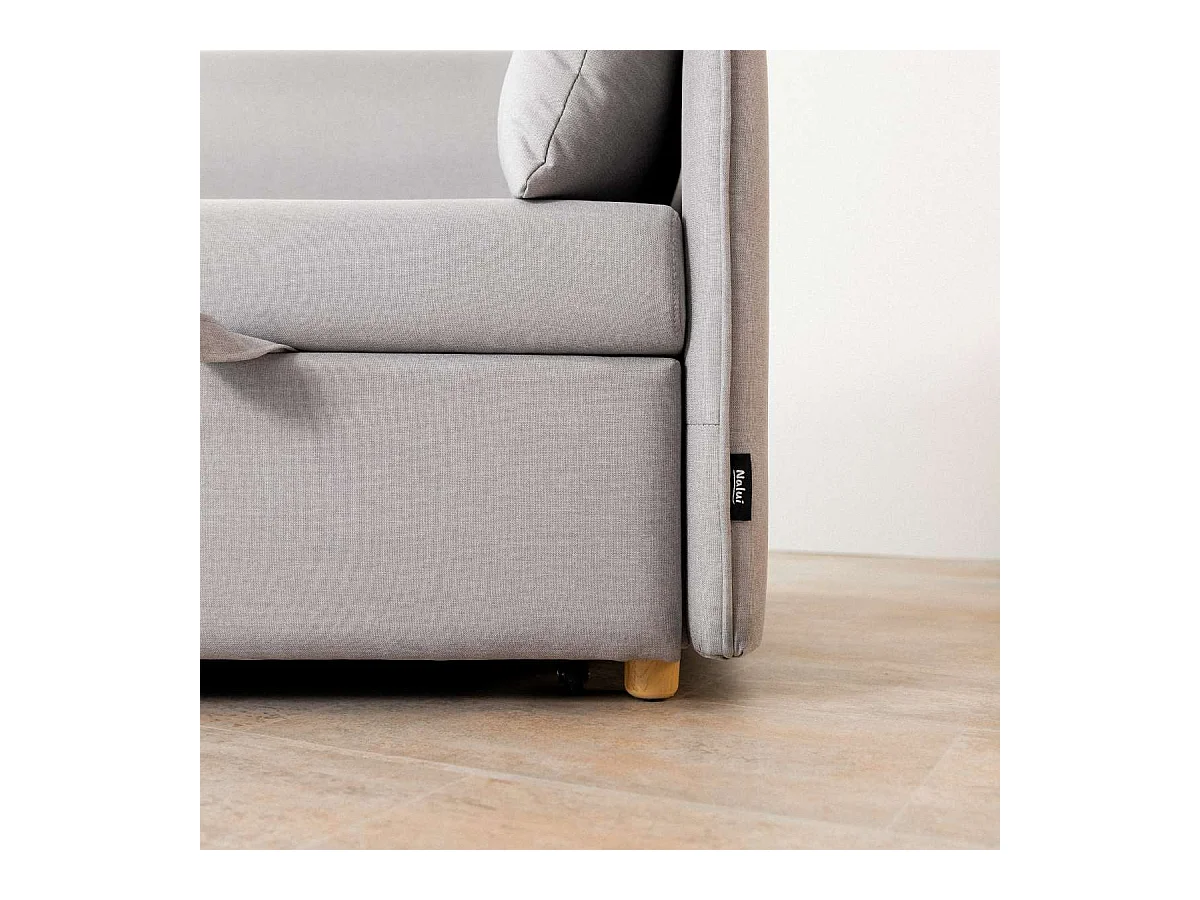 Sofá Cama  Nest 2 Gris - Nalui
