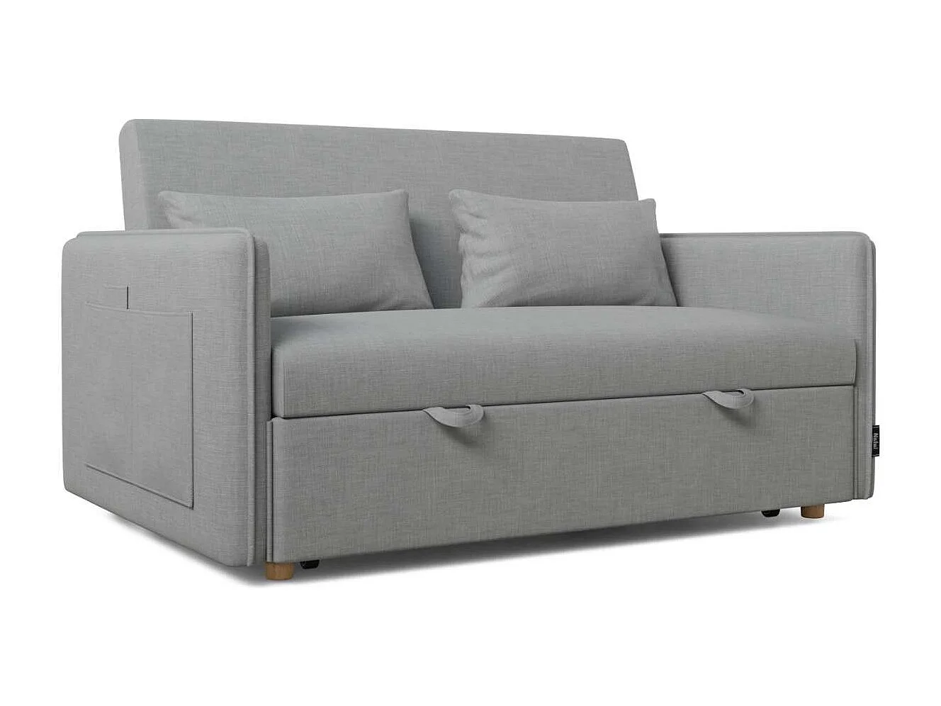 Sofá Cama  Nest 2 Gris - Nalui