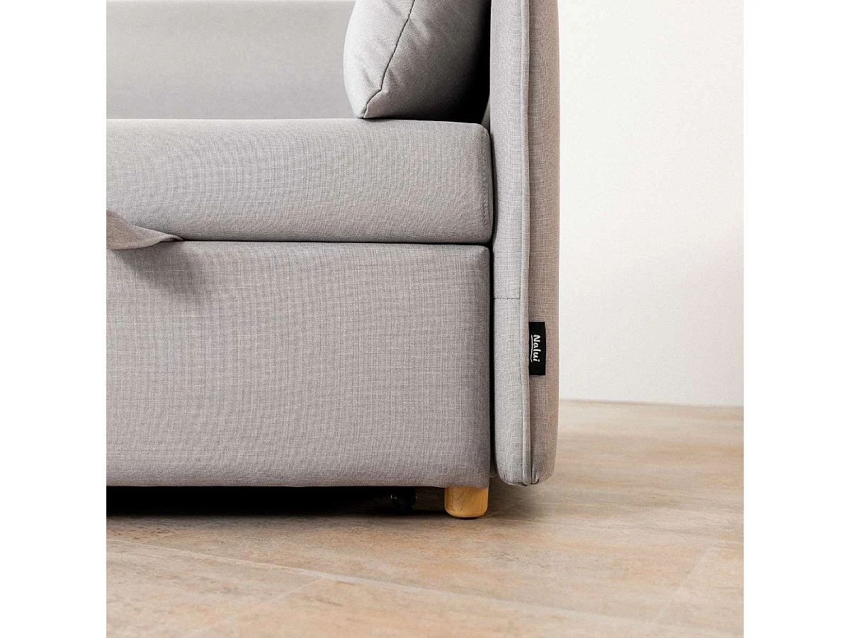 Sofá Cama  Nest 2 Gris - Nalui