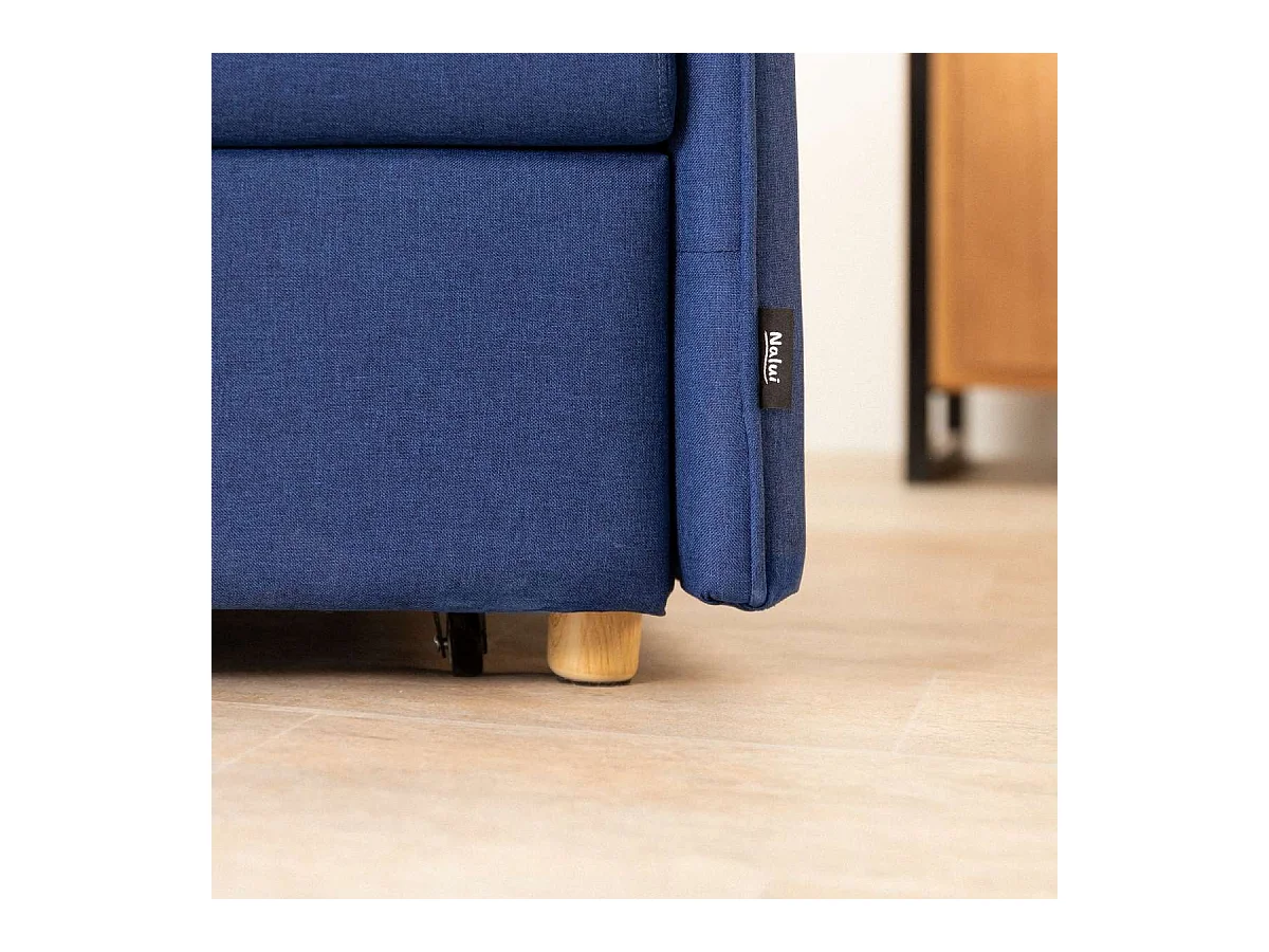 Sofá Cama  Nest 2 Azul Marino - Nalui