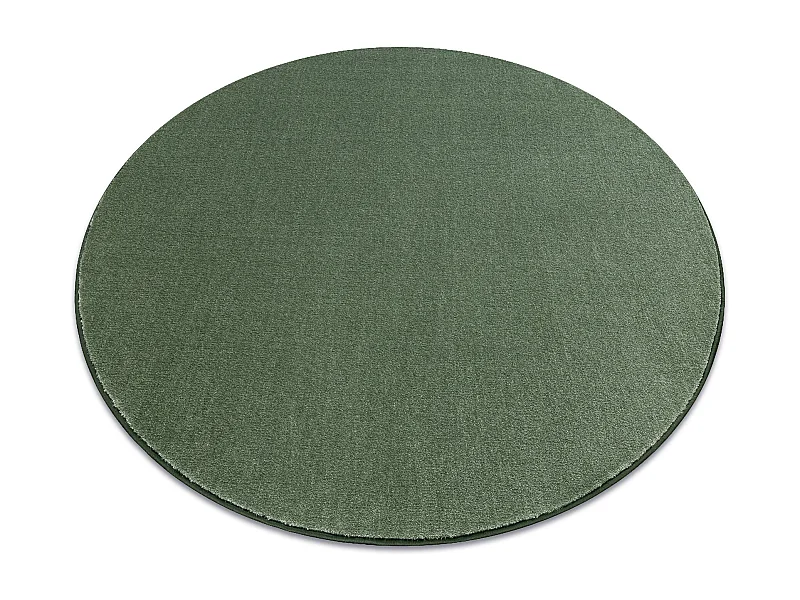 Tapete redondo SEDUCTION verde 26 macio, durável, quarto, hotel cercle 170 cm