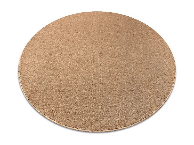 TAPIS cercle SEDUCTION beige 41 doux, durable, chambre, hôtel cercle 133 cm
