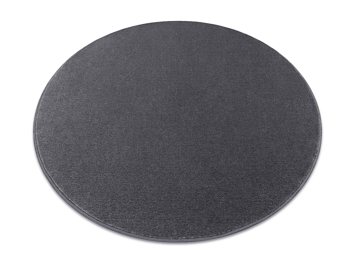 Teppich rund SEDUCTION anthrazit 99, weich, langlebig, Schlafzimmer, H cercle 150 cm