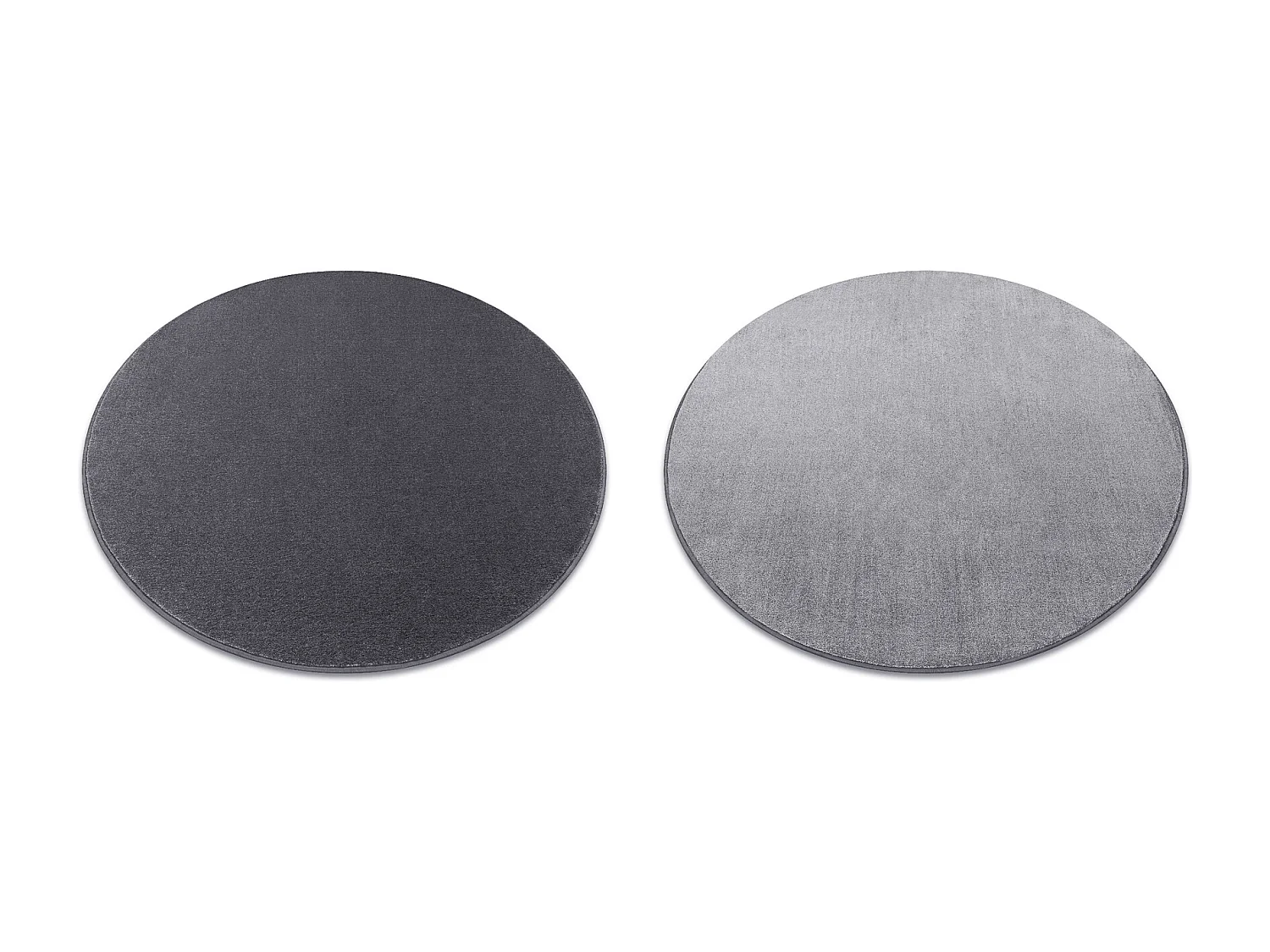 Teppich rund SEDUCTION anthrazit 99, weich, langlebig, Schlafzimmer, H cercle 150 cm