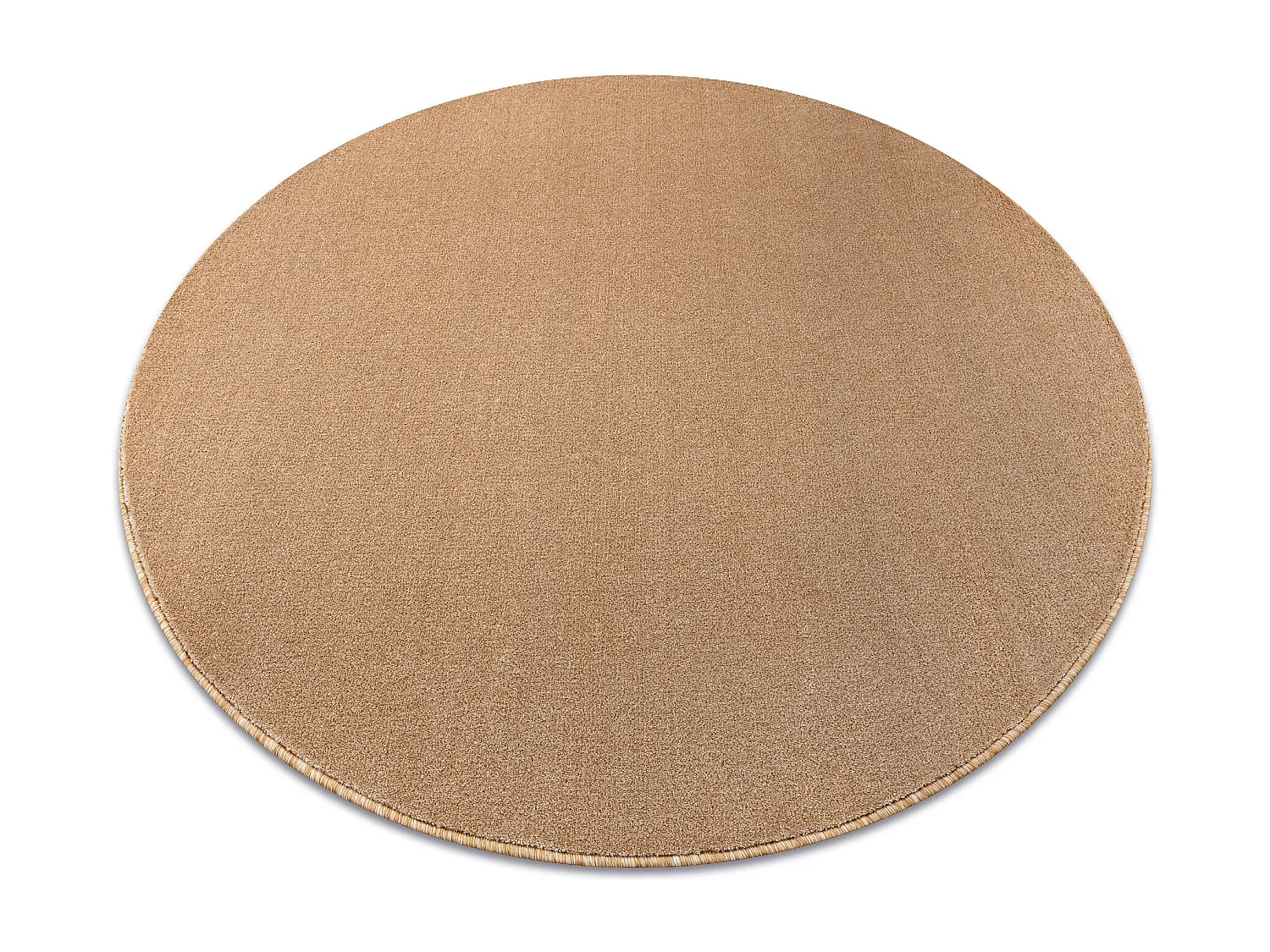 TAPIS cercle SEDUCTION beige 41 doux, durable, chambre, hôtel cercle 150 cm
