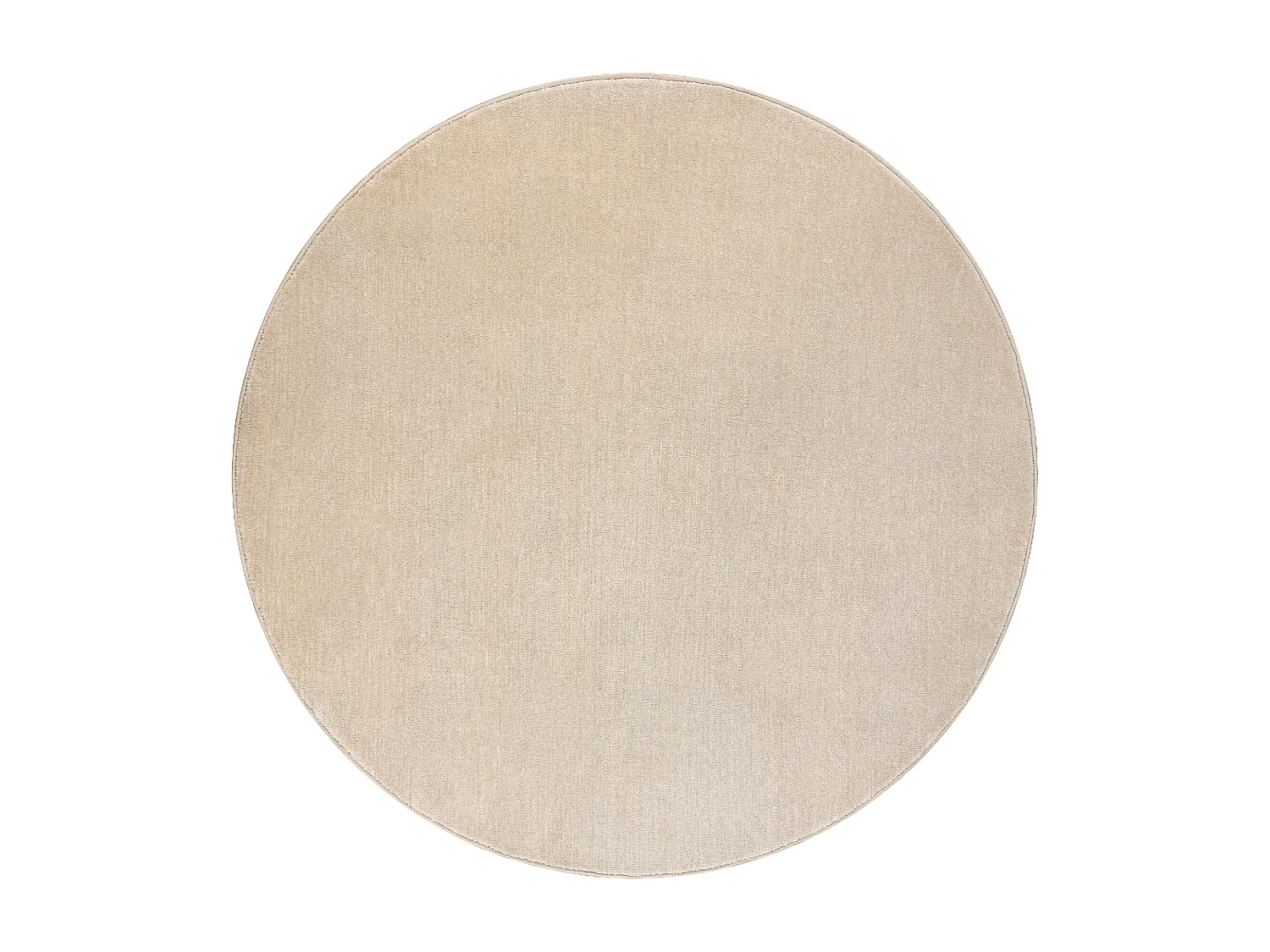 Teppich rund SEDUCTION creme 34 weich, langlebig, Schlafzimmer, Hotel cercle 100 cm