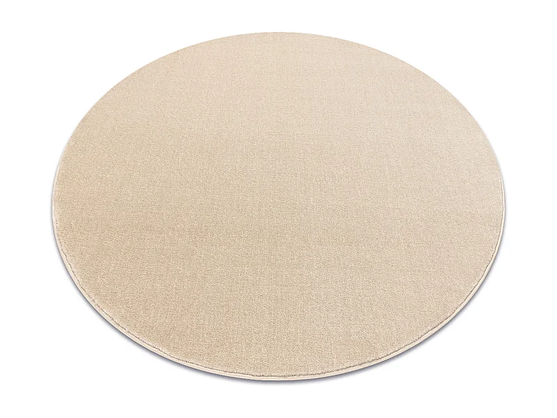 Dywan koło SEDUCTION krem 34 miękka, wytrzymała, do sypialni, do ho cercle 133 cm