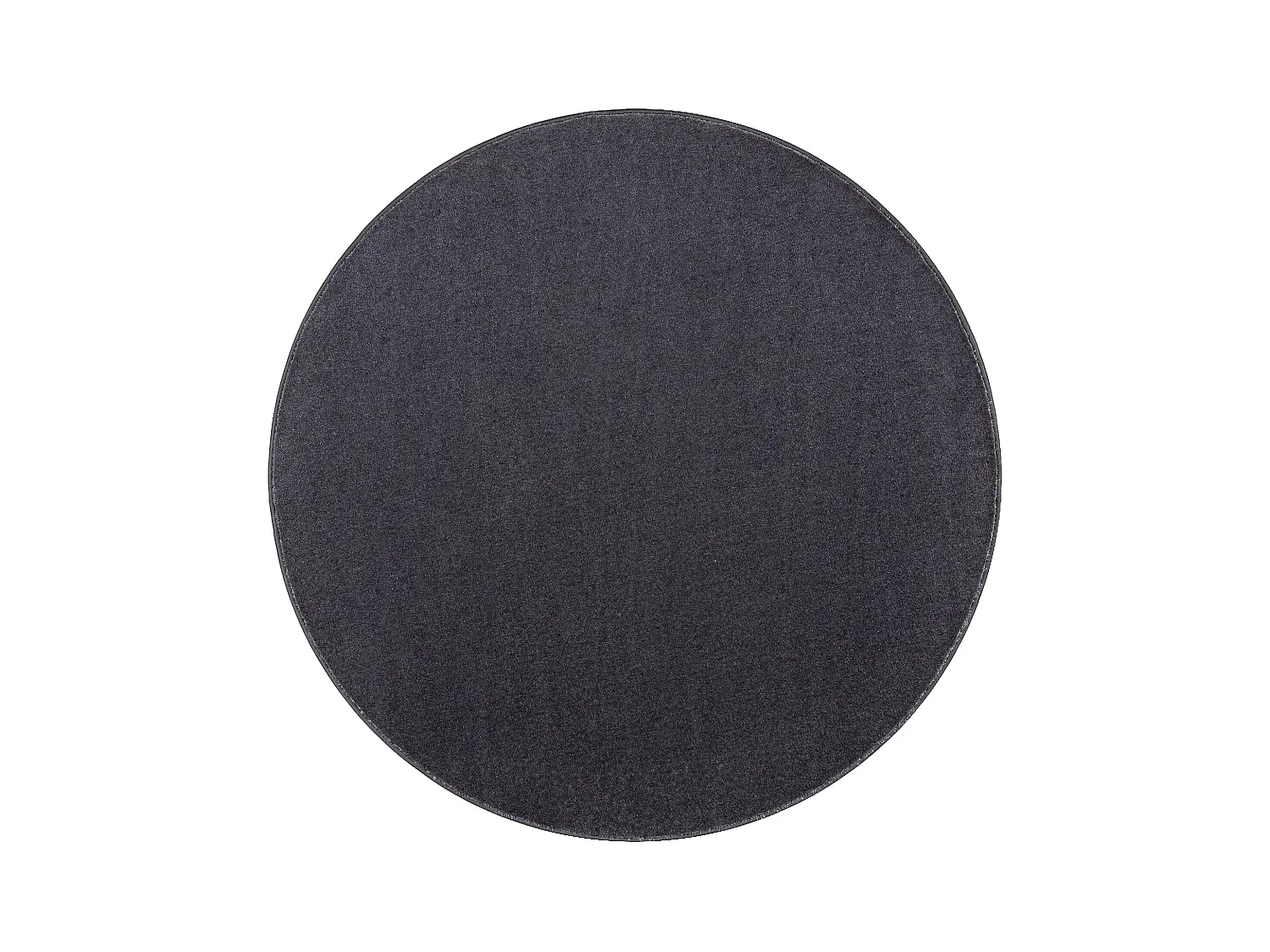 Dywan koło SEDUCTION antracyt 99 miękka, wytrzymała, do sypialni, d cercle 100 cm