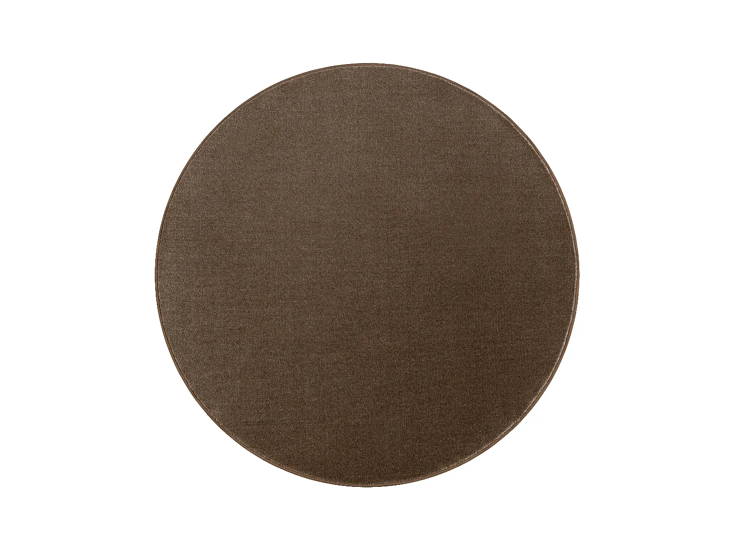 TAPIS cercle SEDUCTION marron 46 doux, durable, chambre, hôtel cercle 150 cm