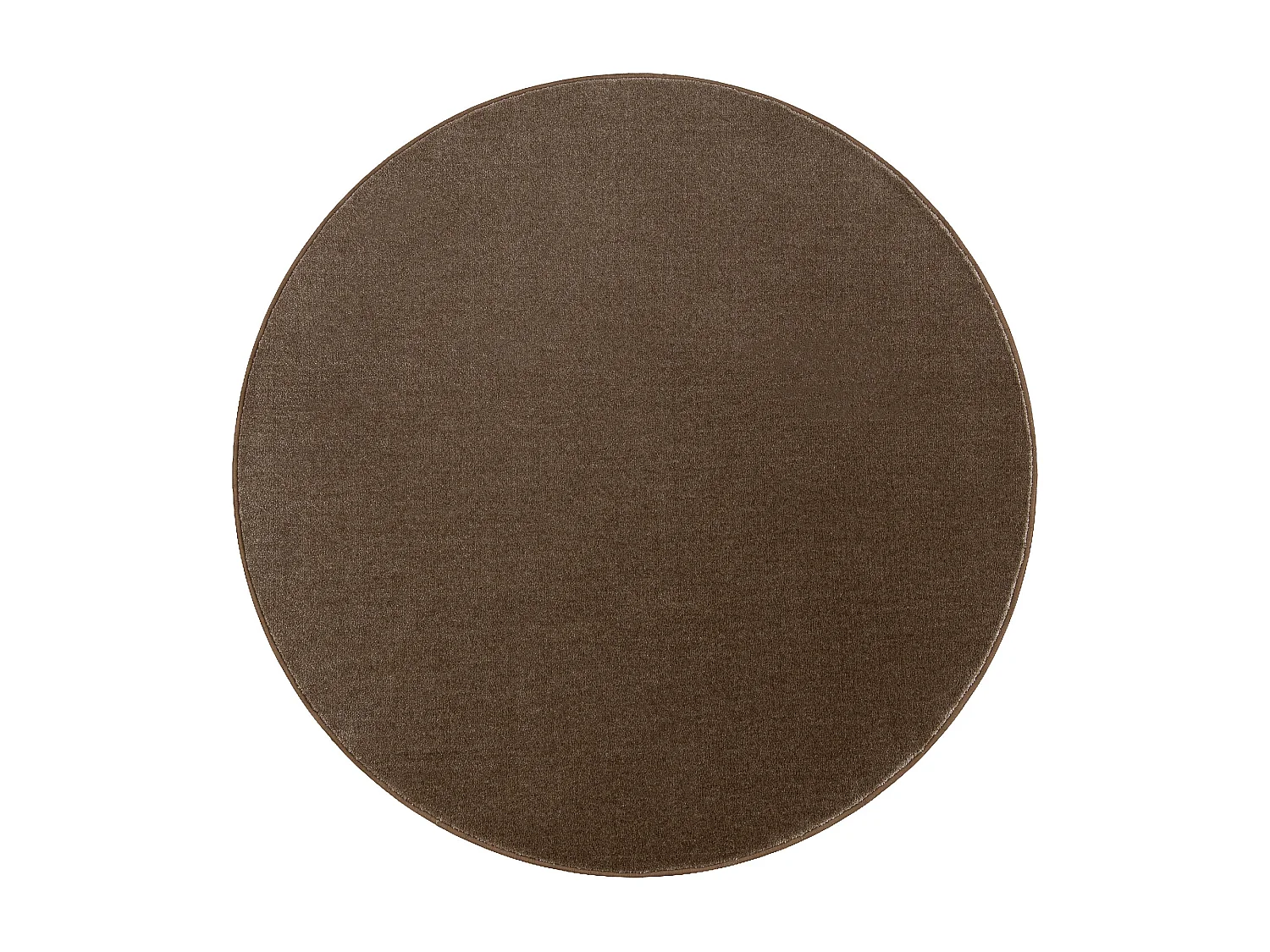 Moqueta SEDUCTION círculo marrón 46 suave, duradero, dormitorio, hot cercle 150 cm