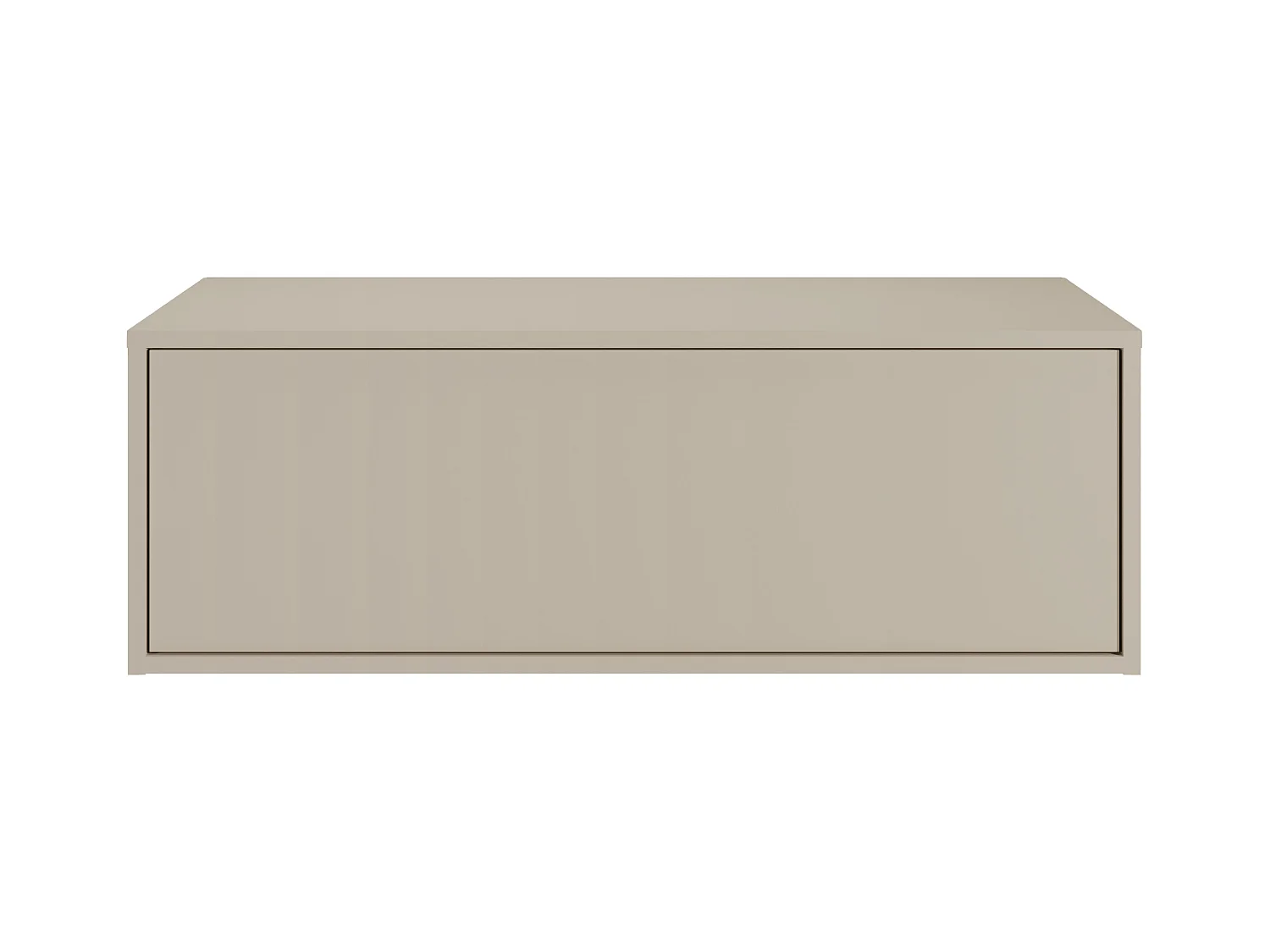 Meuble sous vasque suspendu - Coloris beige - 94 cm - TEANA II