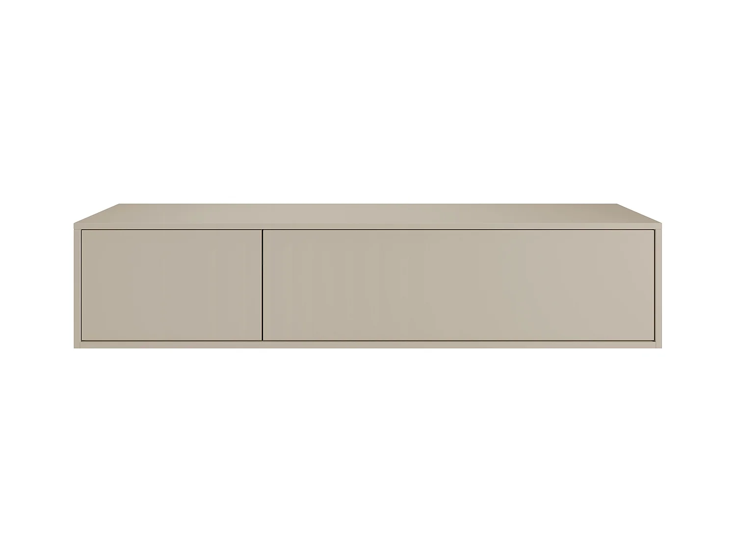 Mueble bajo lavabo flotante - Color beige - L150 cm - ISAURE II