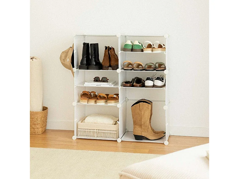 Zapateros  Cube C6 Blanco - Newlux