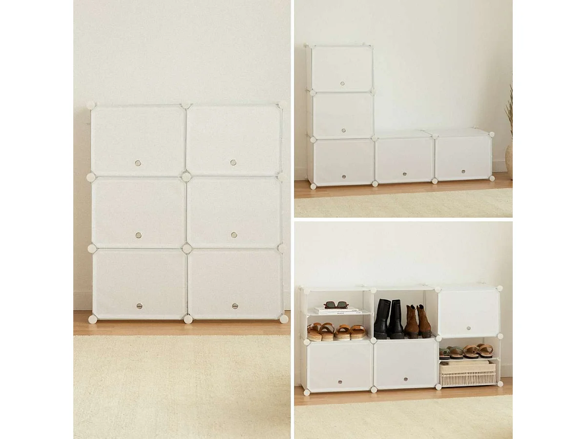 Zapateros  Cube C6 Blanco - Newlux