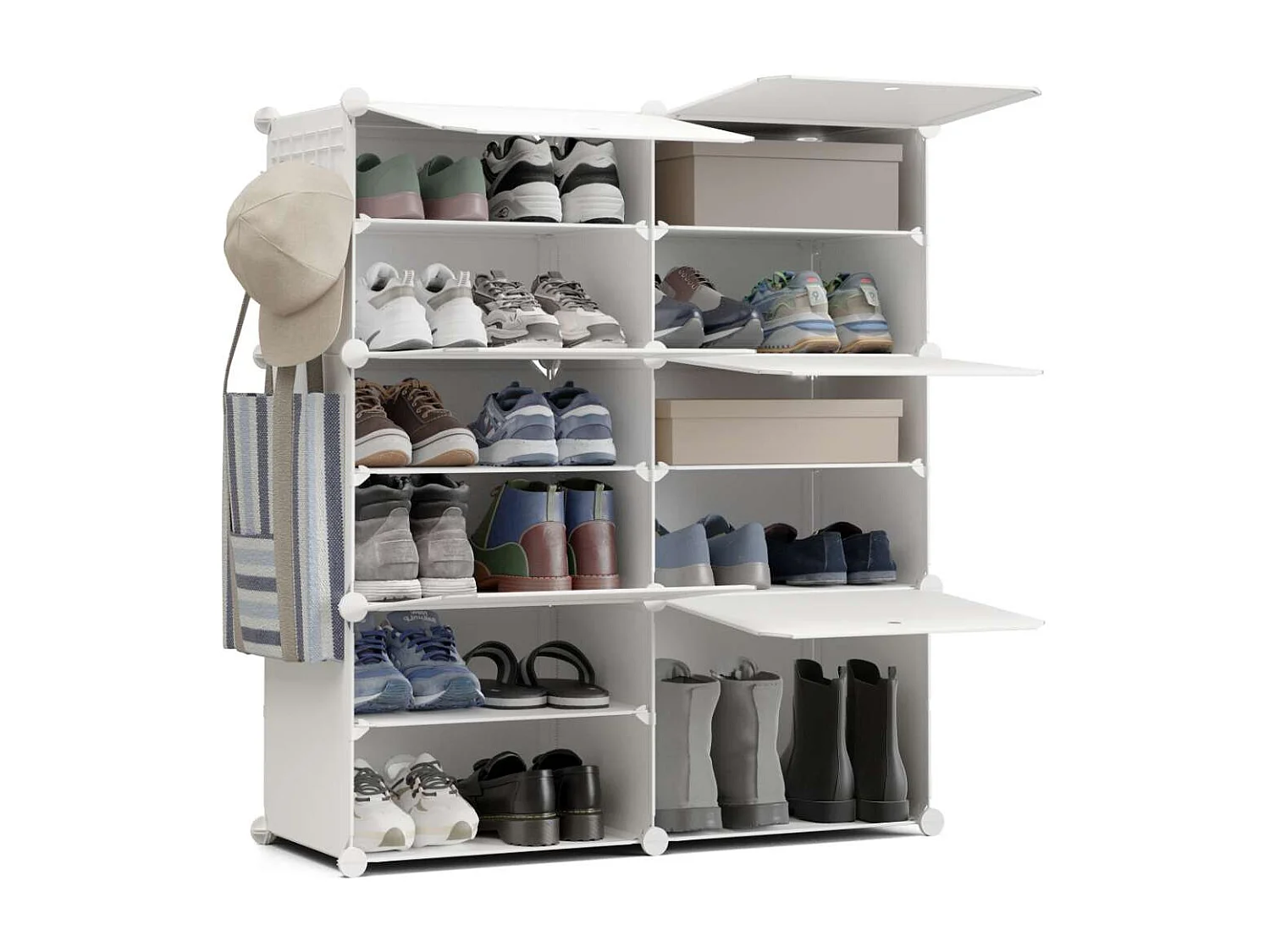 Zapateros  Cube C6 Blanco - Newlux