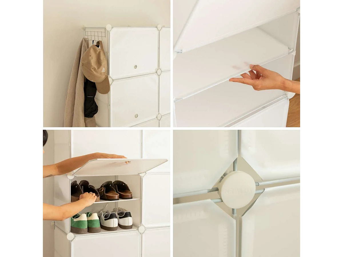 Zapateros  Cube C6 Blanco - Newlux