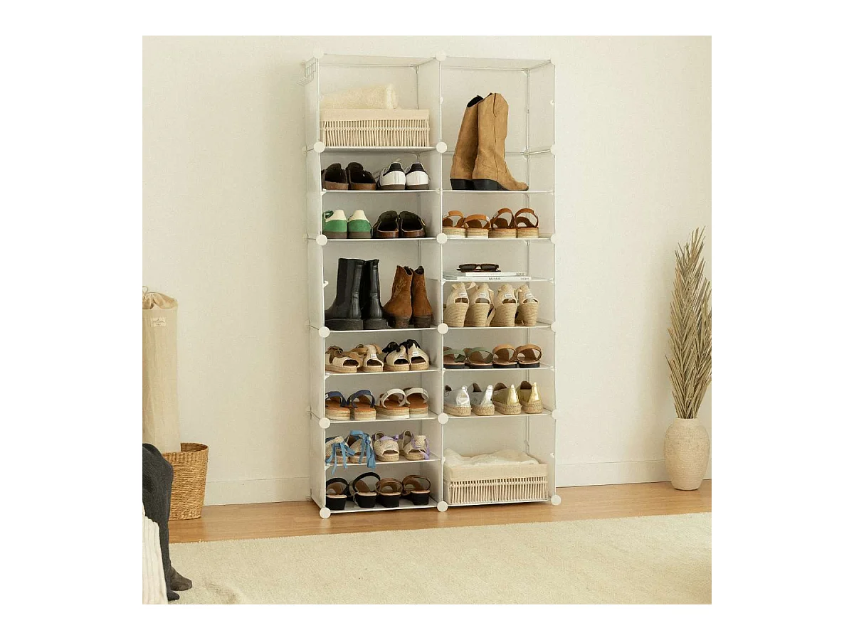 Zapateros  Cube C10 Blanco - Newlux