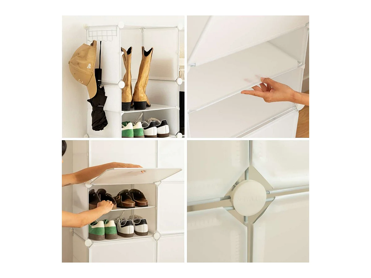 Zapateros  Cube C10 Blanco - Newlux