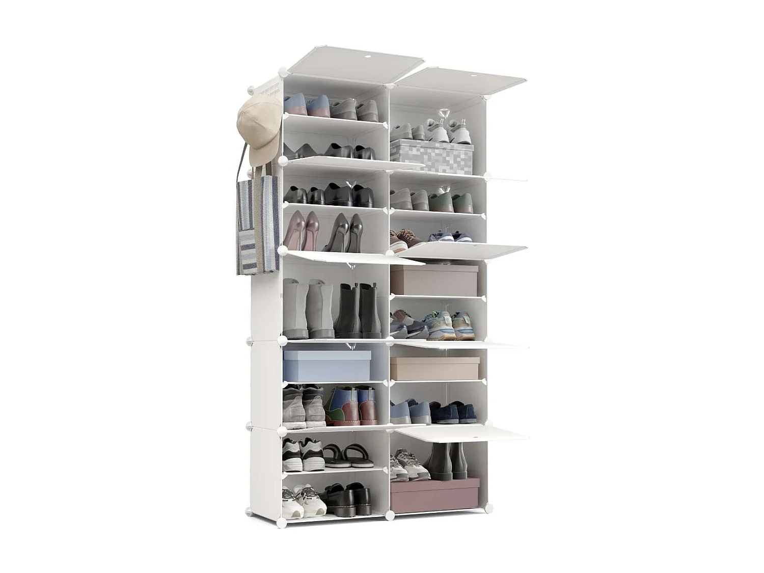 Zapateros  Cube C10 Blanco - Newlux
