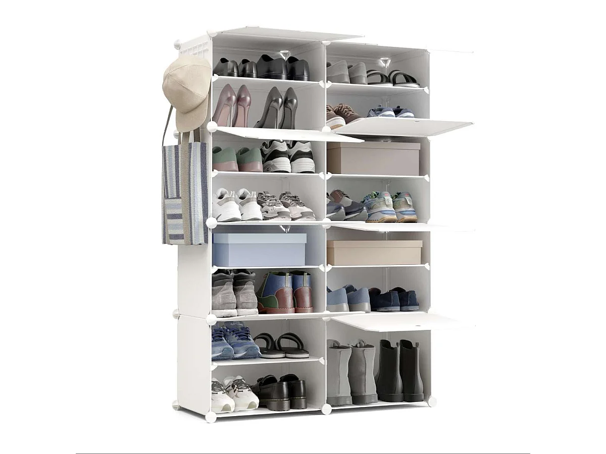 Zapateros  Cube C8 Blanco - Newlux