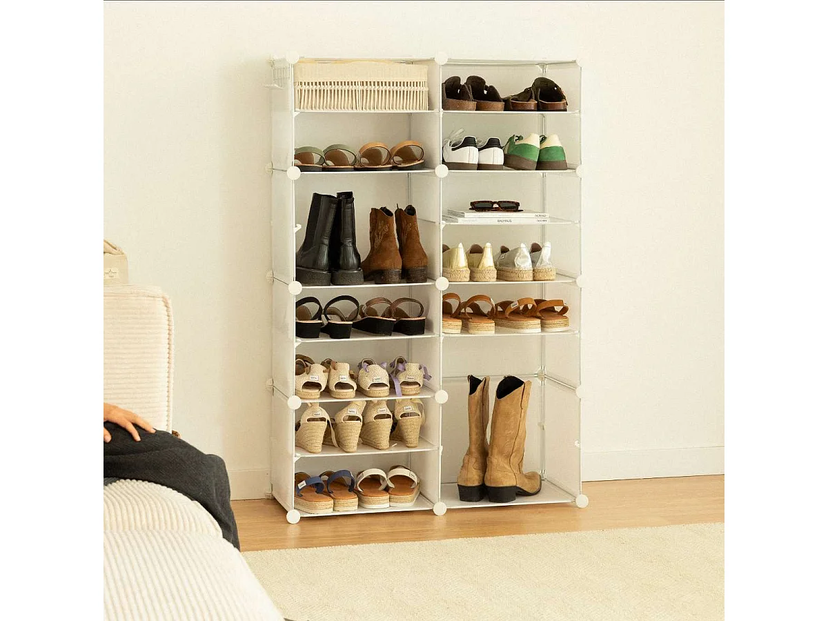 Zapateros  Cube C8 Blanco - Newlux