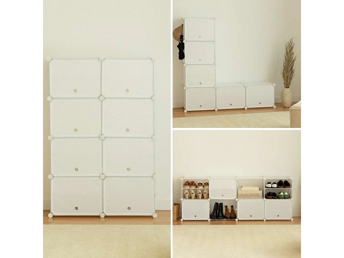 Zapateros  Cube C8 Blanco - Newlux