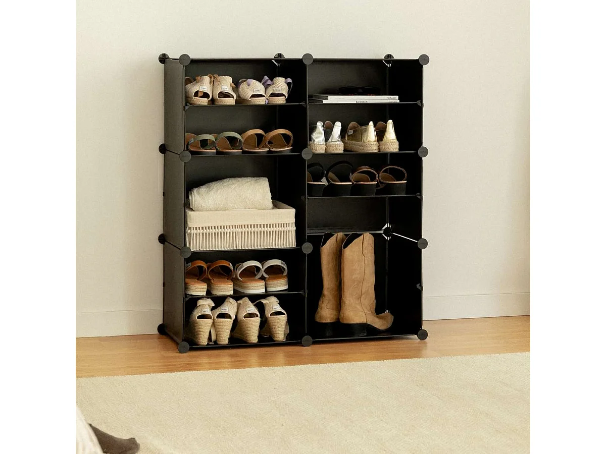 Zapateros  Cube C6 Negro - Newlux