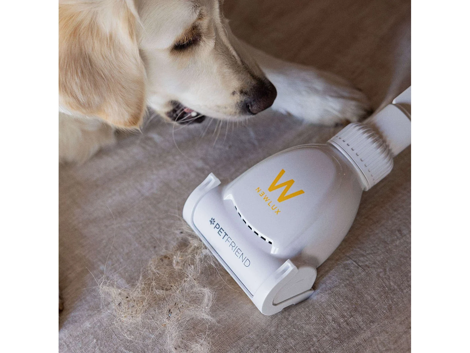 Aspirador Escoba  InfinityPower V900 Petfriend Blanco - Newlux