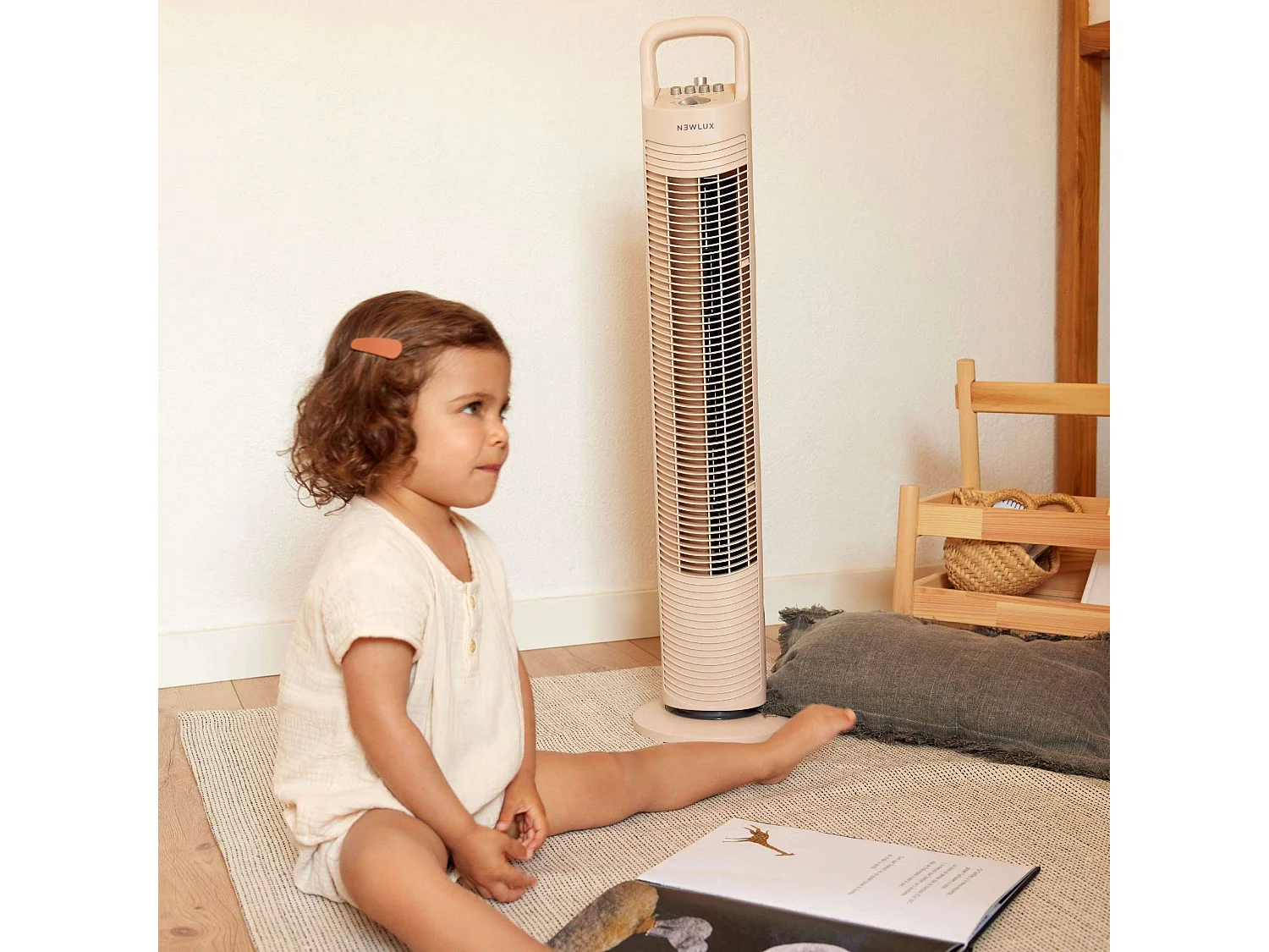 Ventilador de Torre  W80 Rosa - Newlux