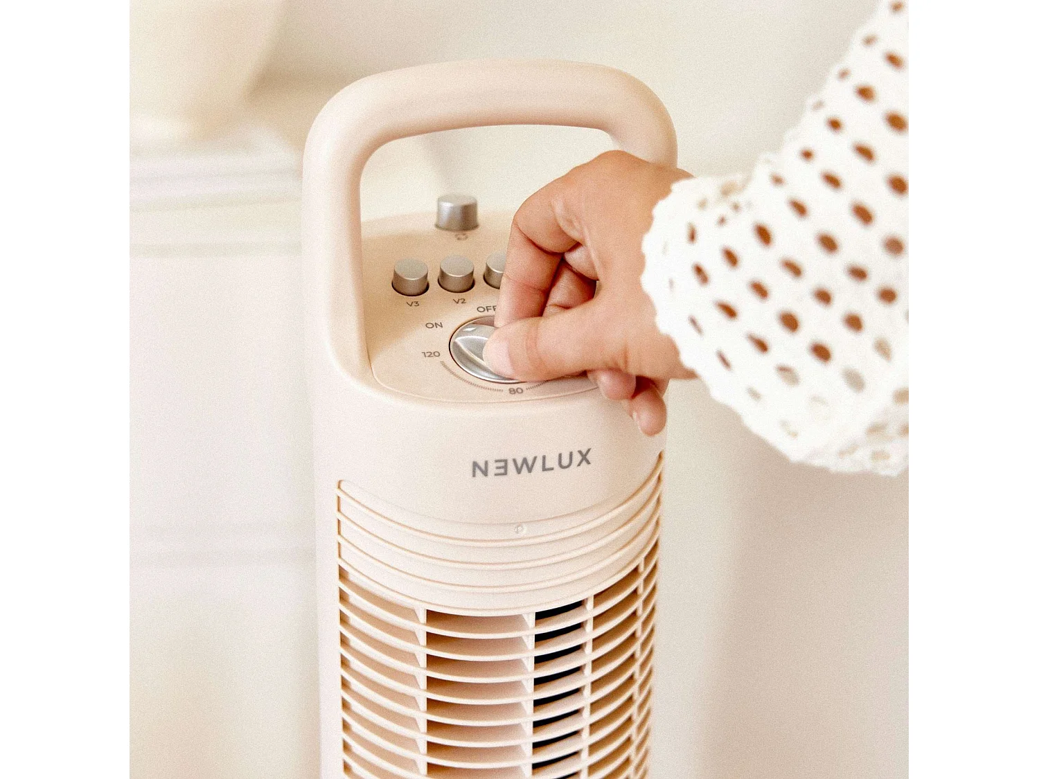 Ventilador de Torre  W80 Rosa - Newlux