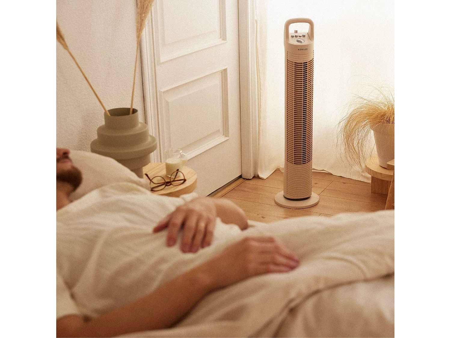 Ventilador de Torre  W80 Rosa - Newlux