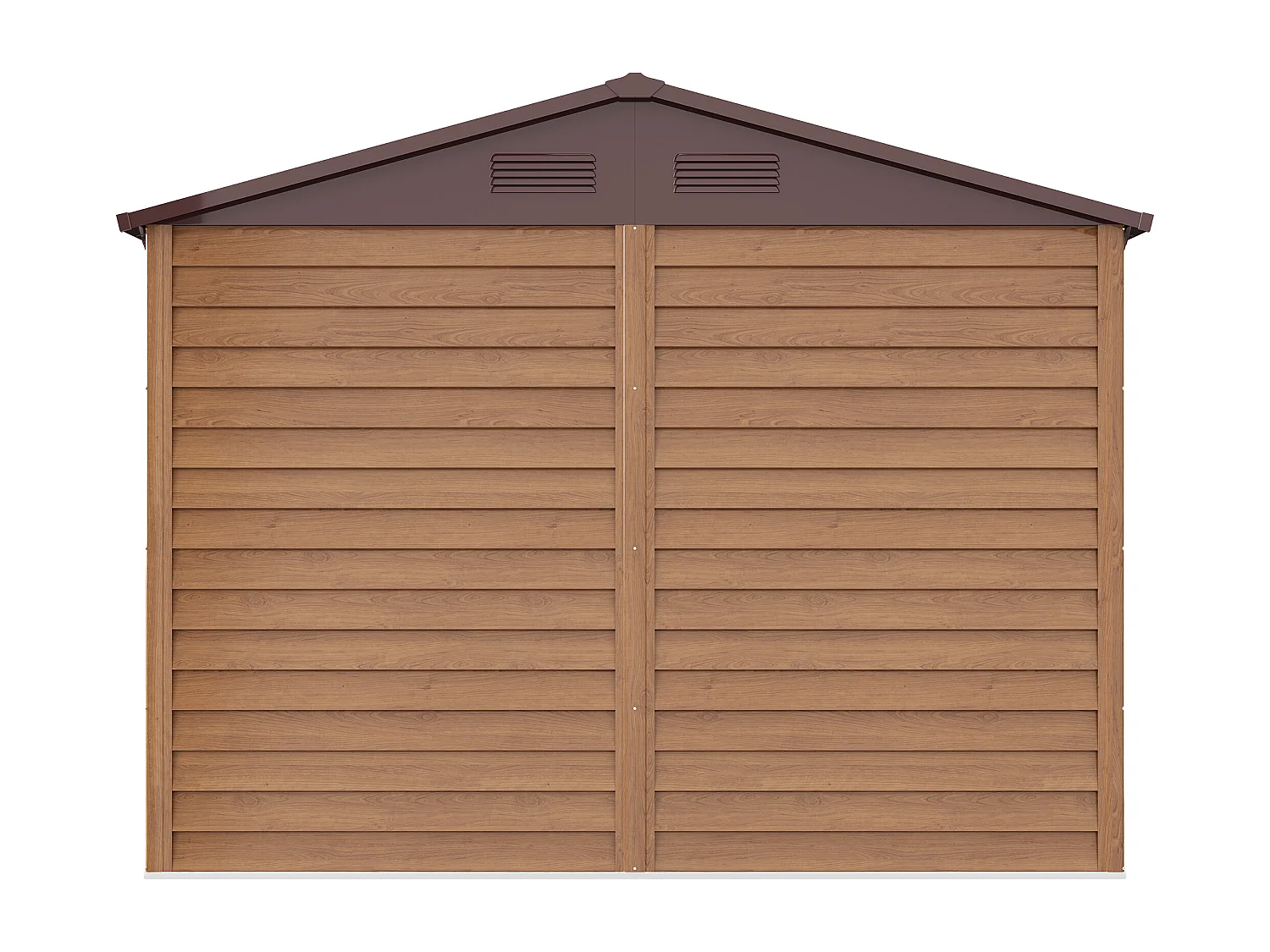 Abri de jardin métal en acier galvanisé effet bois - 6,62 m² - ARSEGO