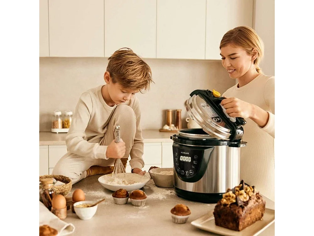 Olla Programable  Chef Pot V110 Negro - Newlux