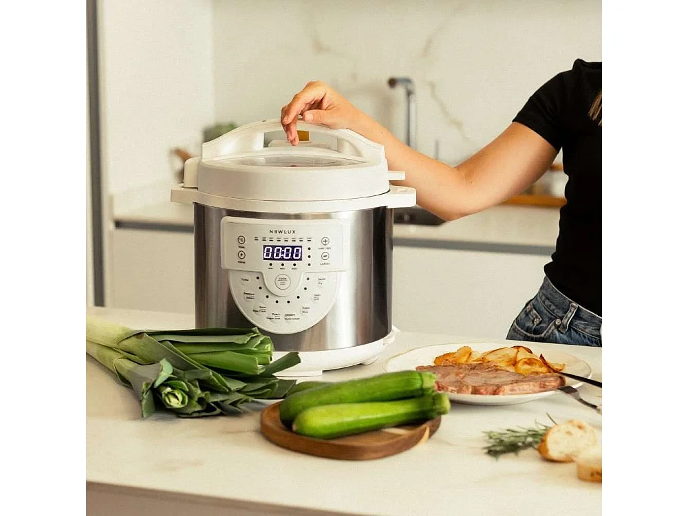 Olla Programable  Chef Pot V170 Blanco - Newlux