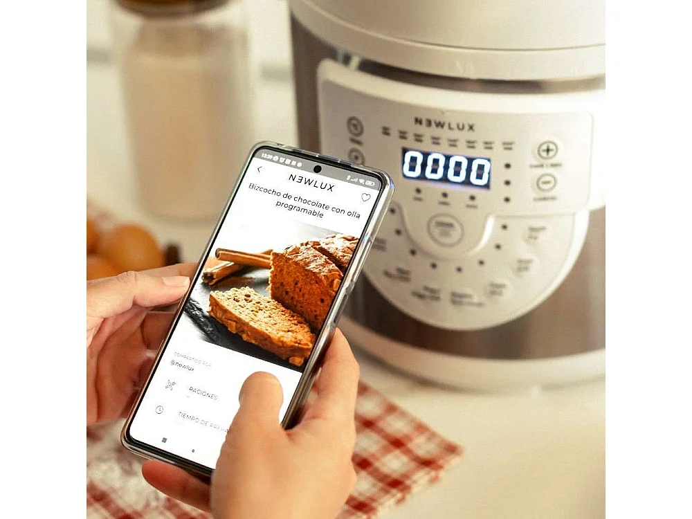 Olla Programable  Chef Pot V170 Blanco - Newlux