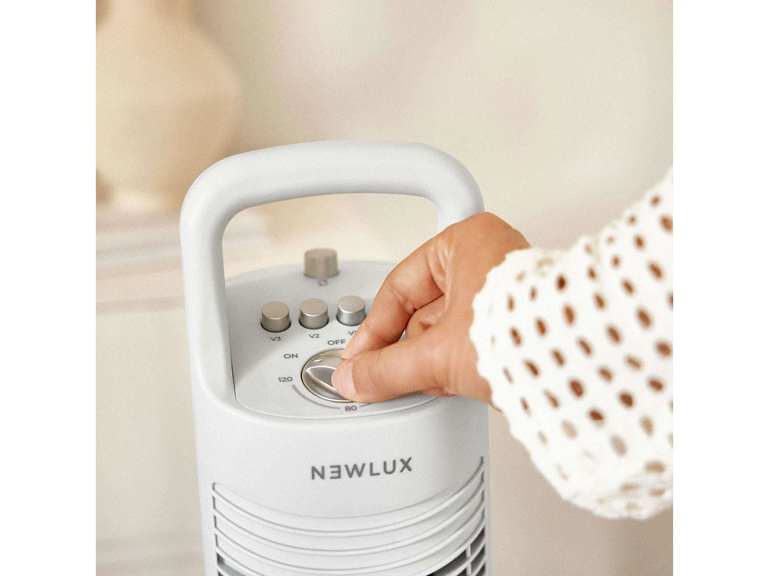 Ventilador de Torre  W80 Azul - Newlux